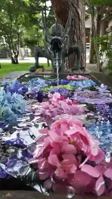 西野神社の手水舎