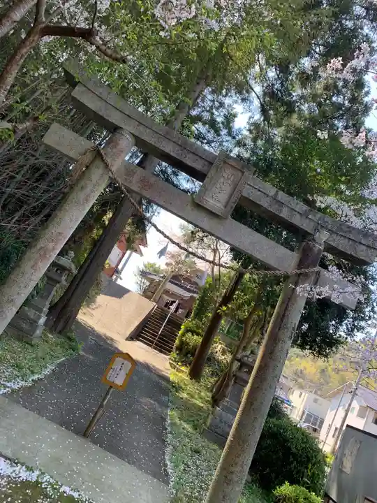 机﨑神社の鳥居
