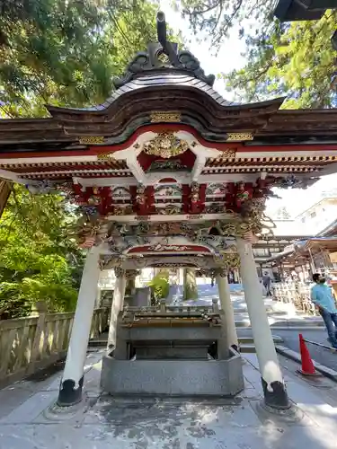 三峯神社の手水