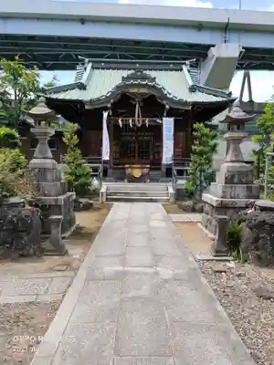 隅田川神社の本殿・本堂
