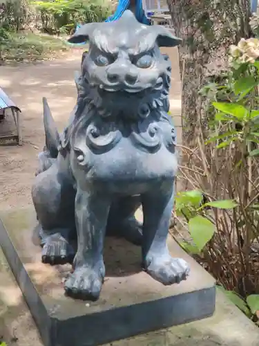 田村神社の狛犬