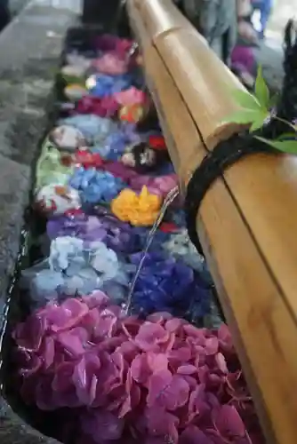 楽法寺（雨引観音）の手水舎