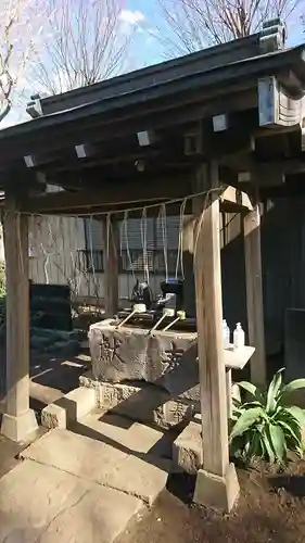 日枝神社の手水舎