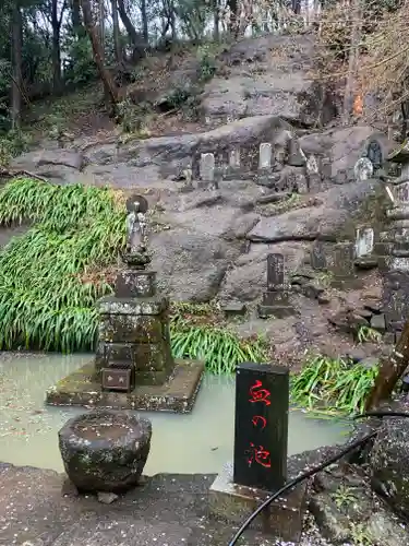 岩舟山高勝寺の庭園