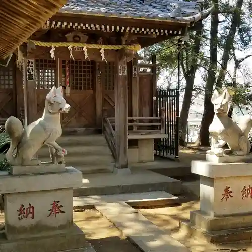 高稲荷神社の狛犬