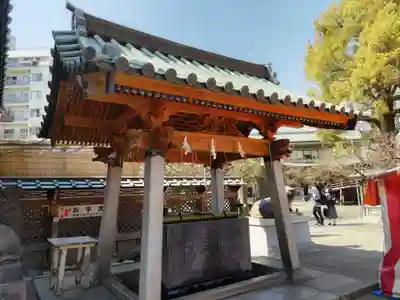 湯島天満宮の手水舎