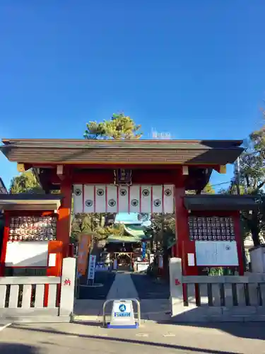 立石熊野神社の山門