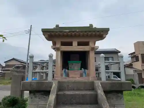 神社（名称不明）の本殿・本堂