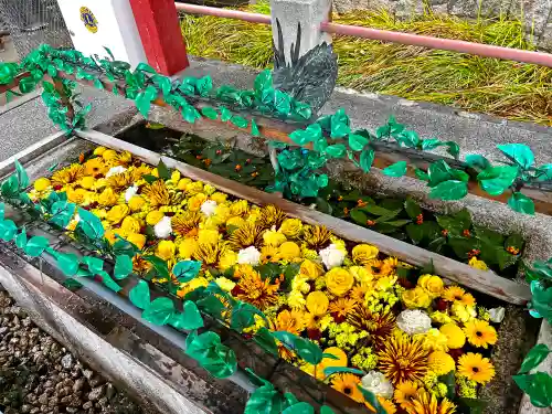 津島神社の手水舎