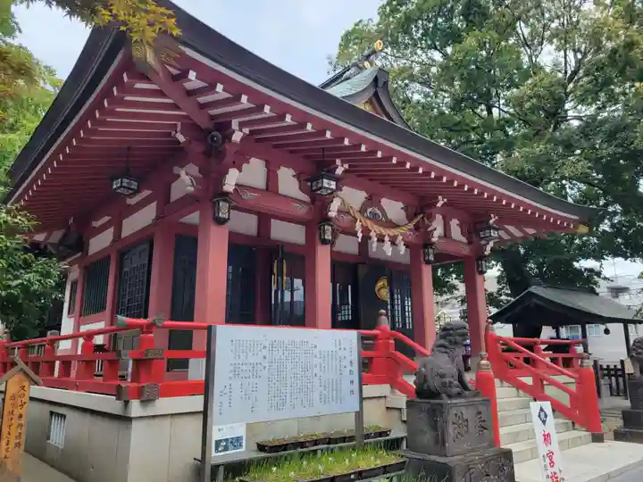 越谷香取神社の本殿・本堂