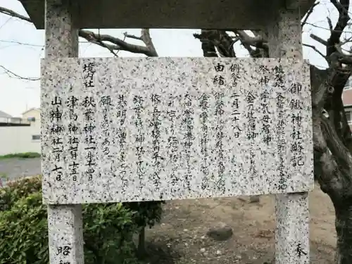 御鍬神社の歴史