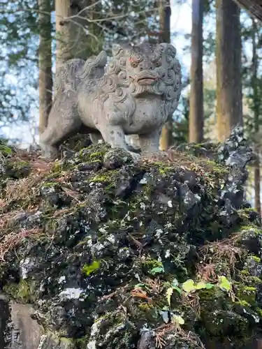 富士山東口本宮 冨士浅間神社の狛犬