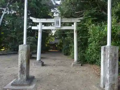 若宮八幡神社の鳥居