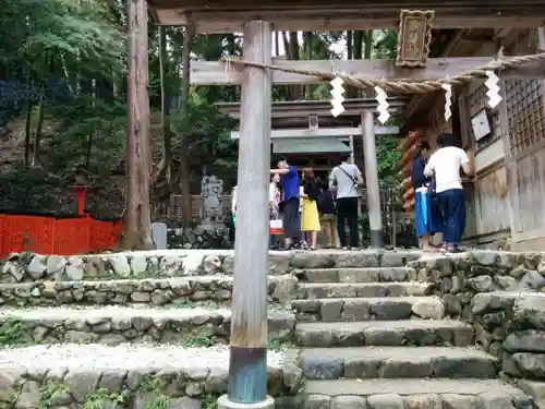 御髪神社の鳥居