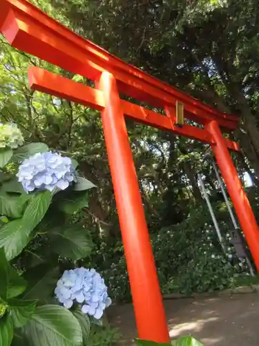 諸口神社の鳥居