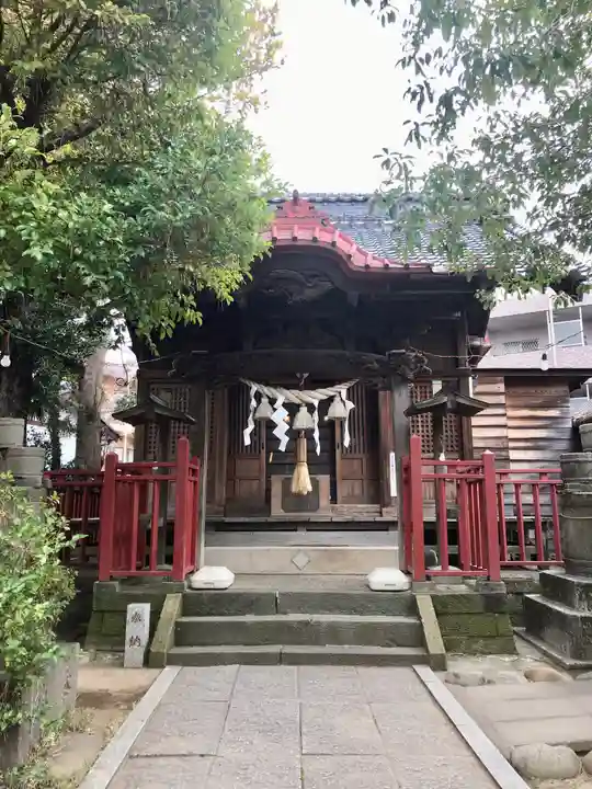 高津諏訪神社の本殿・本堂