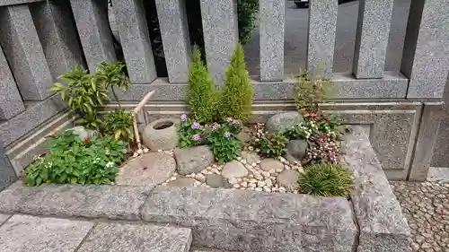 前川神社の庭園