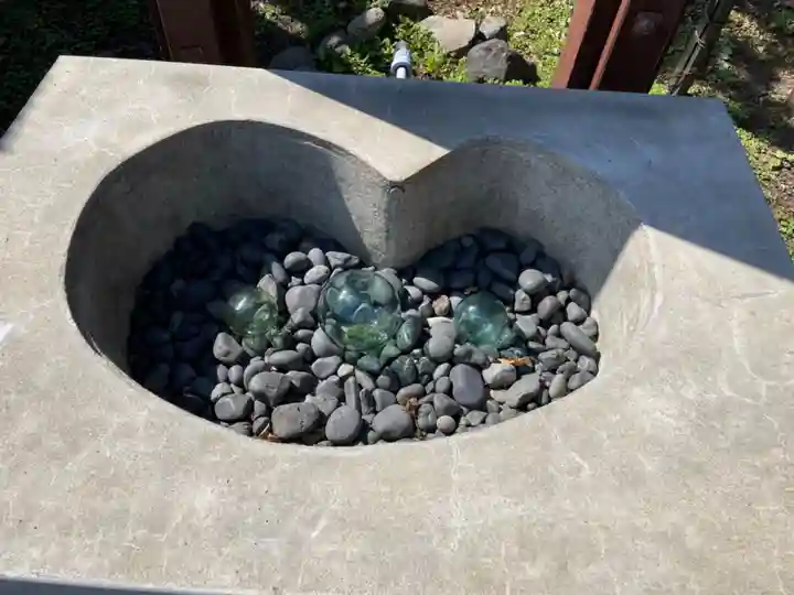 静狩稲荷神社の手水舎