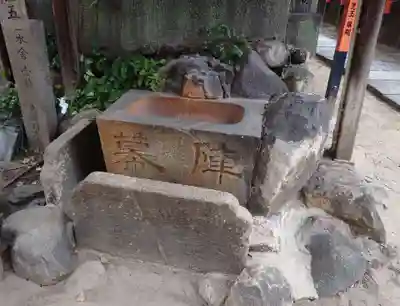 廣田神社の手水舎