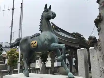 駒形神社の狛犬