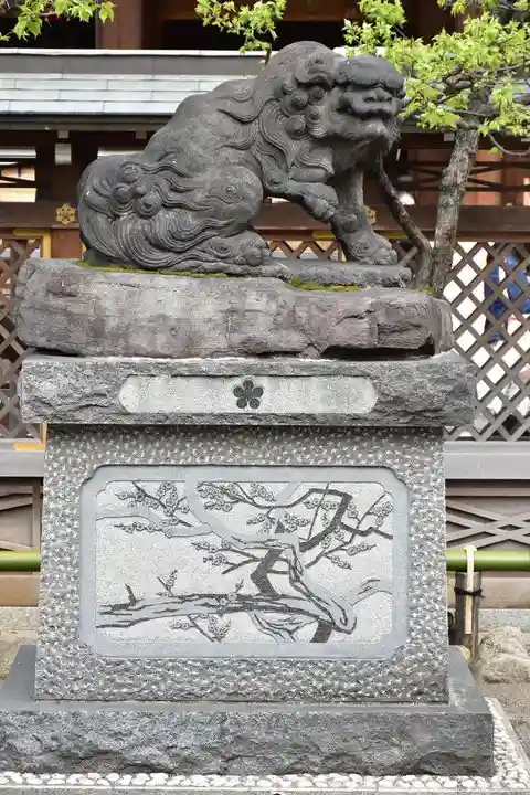 湯島天満宮の狛犬