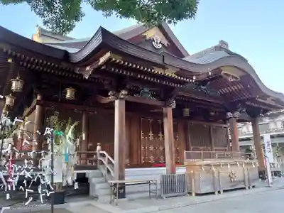 湯島天満宮の本殿・本堂