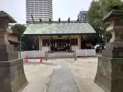 上落合神明神社の本殿・本堂
