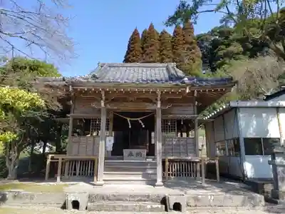 東市来護国神社の本殿・本堂