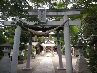 前川神社の鳥居