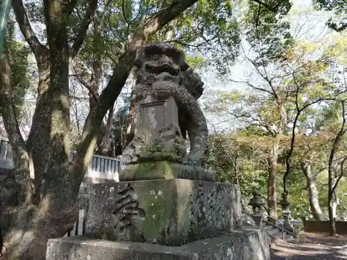 大麻比古神社の狛犬