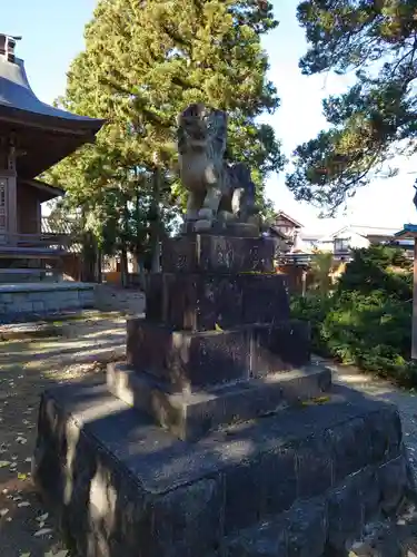 水原八幡宮の狛犬