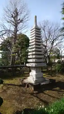 川合寺の塔