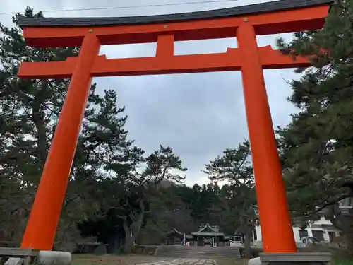 函館護國神社の鳥居