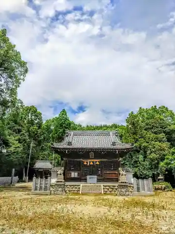 八幡社(間米八幡社)の本殿・本堂