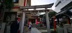 吉原神社の鳥居