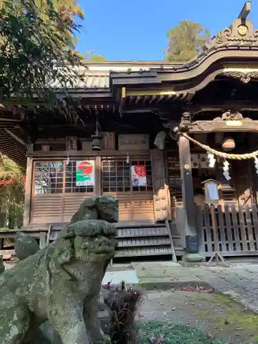 雄琴神社の狛犬