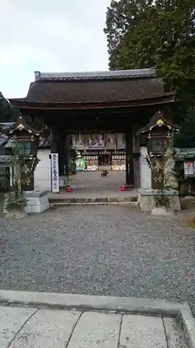 菅原神社の山門・神門