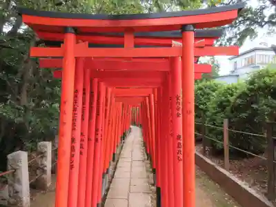 根津神社の鳥居