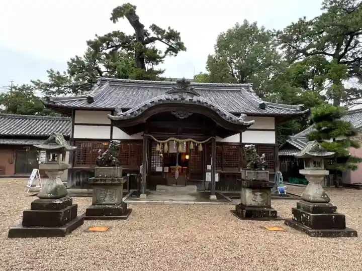 勝速日神社の本殿・本堂