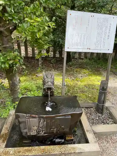 京都乃木神社の手水舎