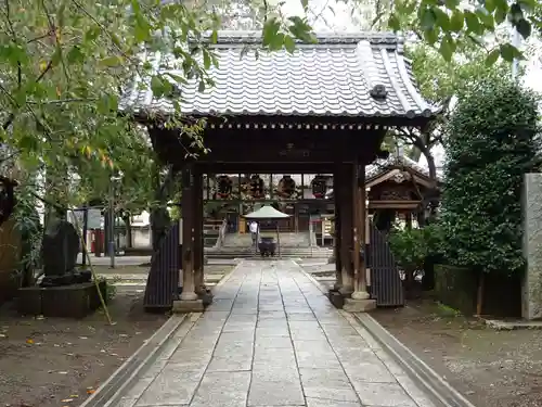新井薬師（梅照院）の山門・神門