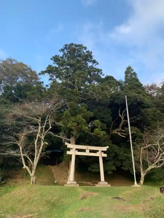 面足神社の鳥居
