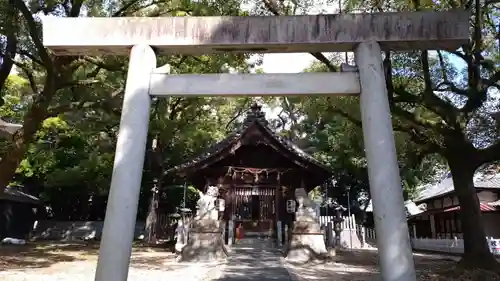 七所神社の鳥居