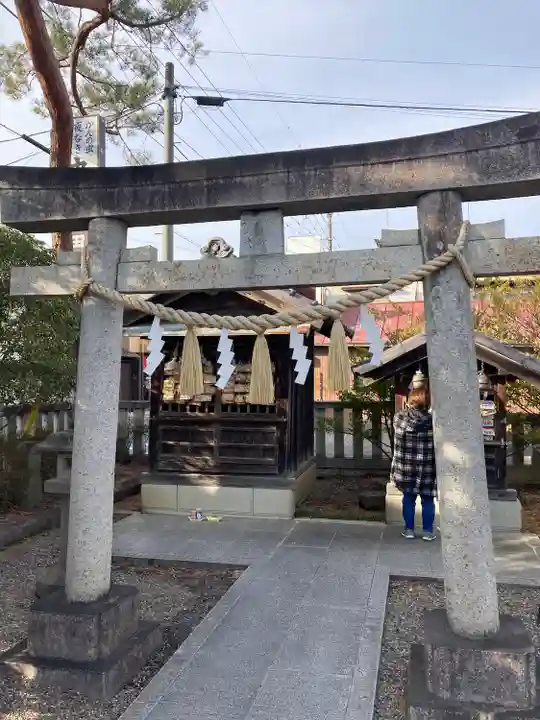 行田八幡神社の鳥居