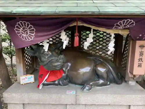 露天神社（お初天神）の狛犬