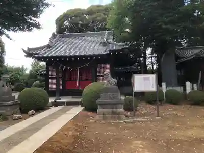 深作氷川神社の本殿・本堂