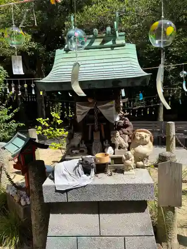 蜂田神社の末社