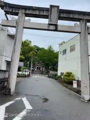 公智神社の鳥居