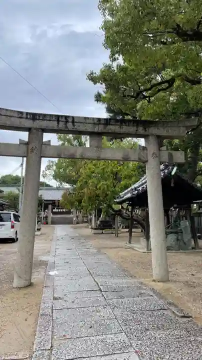 柴籬神社の鳥居