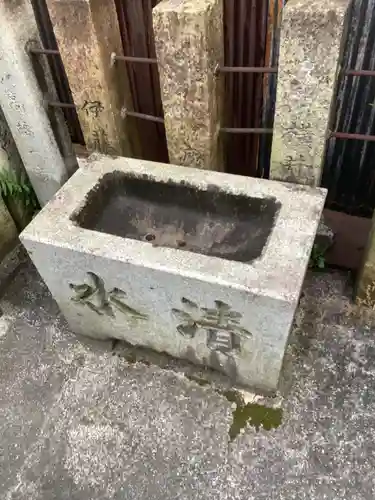 秋葉神社の手水舎